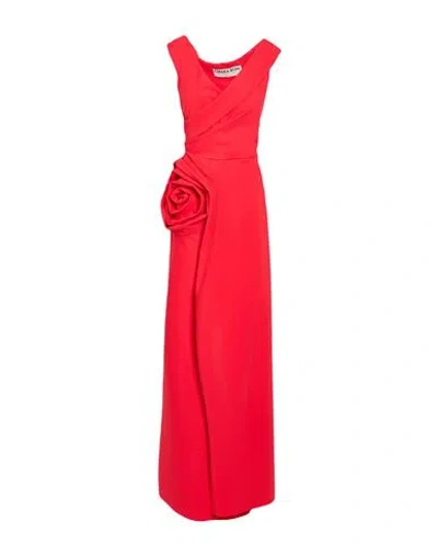 Chiara Boni La Petite Robe Woman Maxi Dress Red Size 14 Polyamide, Elastane