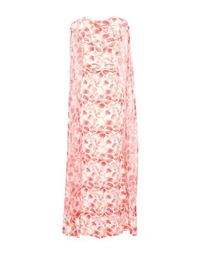 Chiara Boni La Petite Robe Woman Maxi Dress Tomato Red Size 6 Polyamide, Elastane In Multi