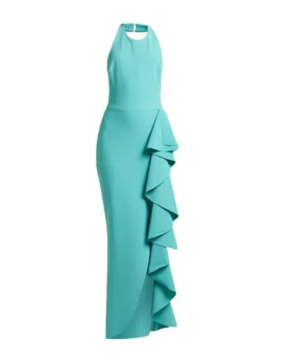 Chiara Boni La Petite Robe Woman Maxi Dress Turquoise Size 12 Polyamide, Elastane In Blue