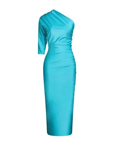 Chiara Boni La Petite Robe Woman Maxi Dress Turquoise Size 4 Polyamide, Elastane In Blue