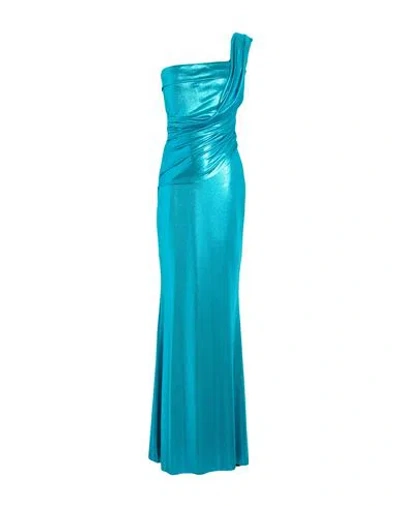 Chiara Boni La Petite Robe Woman Maxi Dress Turquoise Size 4 Polyamide, Elastane In Blue