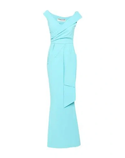 Chiara Boni La Petite Robe Woman Maxi Dress Turquoise Size 4 Polyamide, Elastane In Blue