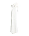 Chiara Boni La Petite Robe Woman Maxi Dress White Size 8 Polyamide, Elastane In White
