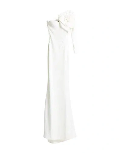 Chiara Boni La Petite Robe Woman Maxi Dress White Size 8 Polyamide, Elastane