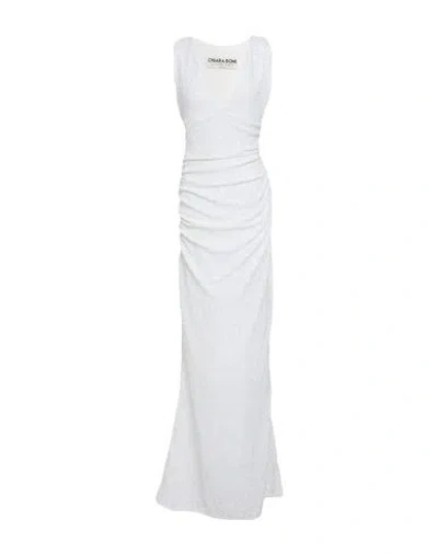 Chiara Boni La Petite Robe Woman Maxi Dress White Size 4 Polyester