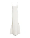 Chiara Boni La Petite Robe Woman Maxi Dress White Size 8 Polyamide, Elastane In White