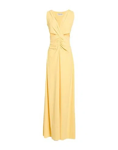 Chiara Boni La Petite Robe Woman Maxi Dress Yellow Size Xl Polyamide, Elastane