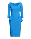 Chiara Boni La Petite Robe Midi Dresses In Blue