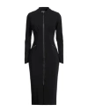 Chiara Boni La Petite Robe Woman Midi Dress Black Size 10 Polyamide, Elastane In Black