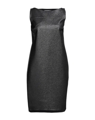 Chiara Boni La Petite Robe Woman Midi Dress Black Size 10 Polyamide, Elastane, Lurex