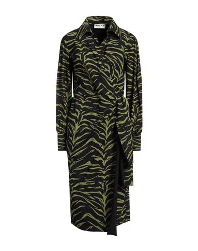 Chiara Boni La Petite Robe Woman Midi Dress Black Size 12 Polyamide, Elastane