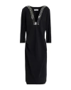 Chiara Boni La Petite Robe Woman Midi Dress Black Size 12 Polyamide, Elastane