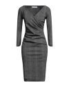 Chiara Boni La Petite Robe Woman Midi Dress Black Size 2 Polyamide, Elastane In Black
