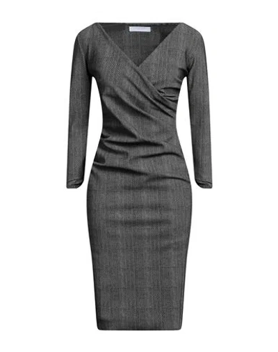Chiara Boni La Petite Robe Woman Midi Dress Black Size 2 Polyamide, Elastane