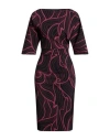 Chiara Boni La Petite Robe Woman Midi Dress Black Size 2 Polyamide, Elastane In Black
