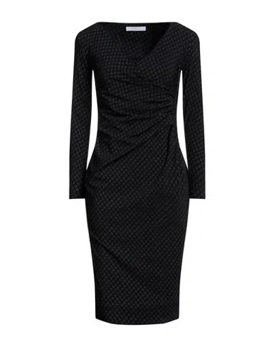 Chiara Boni La Petite Robe Woman Midi Dress Black Size 4 Polyamide, Elastane