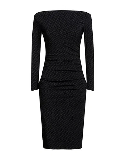 Chiara Boni La Petite Robe Woman Midi Dress Black Size 4 Polyamide, Elastane