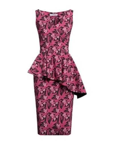 Chiara Boni La Petite Robe Woman Midi Dress Black Size 8 Polyamide, Elastane