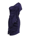 Chiara Boni La Petite Robe Woman Midi Dress Dark Purple Size 6 Polyamide, Elastane