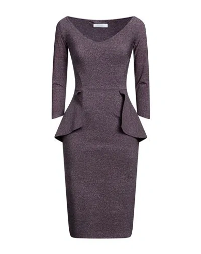 Chiara Boni La Petite Robe Woman Midi Dress Garnet Size 2 Polyamide, Elastane In Red
