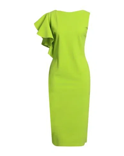 Chiara Boni La Petite Robe Woman Midi Dress Light Green Size 8 Polyamide, Elastane