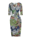Chiara Boni La Petite Robe Woman Midi Dress Lime Green Size 4 Polyamide, Elastane In Green