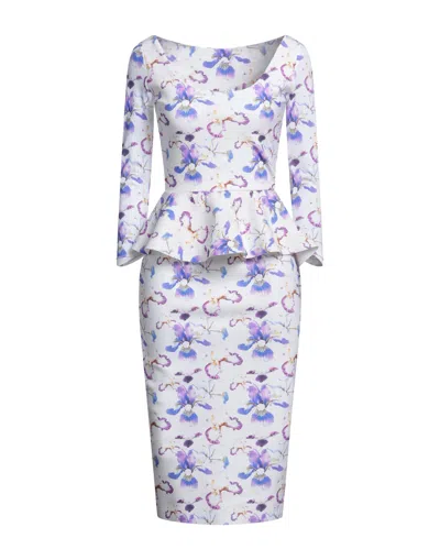 Chiara Boni La Petite Robe Midi Dresses In Purple
