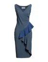 Chiara Boni La Petite Robe Midi Dresses In Blue
