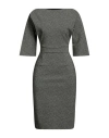 Chiara Boni La Petite Robe Woman Midi Dress Military Green Size 2 Polyamide, Elastane In Green