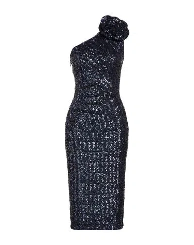 Chiara Boni La Petite Robe Woman Midi Dress Purple Size 8 Polyester In Blue