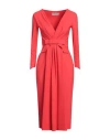 Chiara Boni La Petite Robe Woman Midi Dress Red Size 4 Polyimide, Elastane