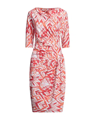 Chiara Boni La Petite Robe Midi Dresses In Red