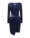 Chiara Boni La Petite Robe Woman Midi Dress Slate Blue Size 6 Polyester, Polyamide, Elastane
