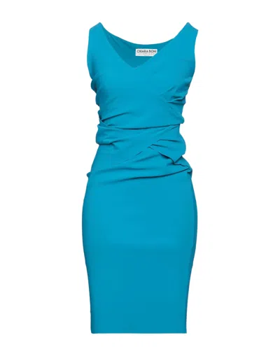 Chiara Boni La Petite Robe Midi Dresses In Blue