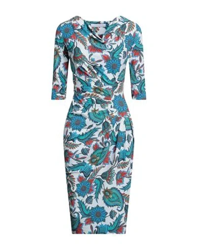 Chiara Boni La Petite Robe Woman Midi Dress White Size 2 Polyamide, Elastane
