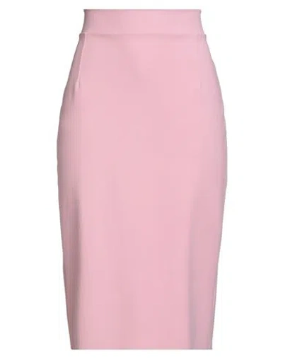 Chiara Boni La Petite Robe Woman Midi Skirt Antique Rose Size 8 Polyamide, Elastane In Pink