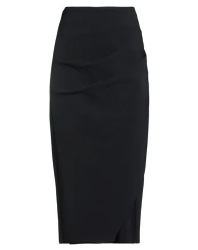 Chiara Boni La Petite Robe Woman Midi Skirt Black Size L Polyamide, Elastane
