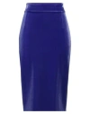 Chiara Boni La Petite Robe Woman Midi Skirt Blue Size 4 Polyester, Polyamide, Elastane