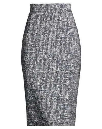 Chiara Boni La Petite Robe Woman Midi Skirt Charcoal Size 4 Polyamide, Elastane In Gray