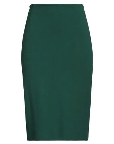 Chiara Boni La Petite Robe Woman Midi Skirt Green Size 4 Polyamide, Elastane