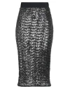 Chiara Boni La Petite Robe Woman Midi Skirt Gunmetal Size 8 Polyamide, Elastane