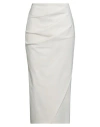 Chiara Boni La Petite Robe Woman Midi Skirt Off White Size L Polyamide, Elastane