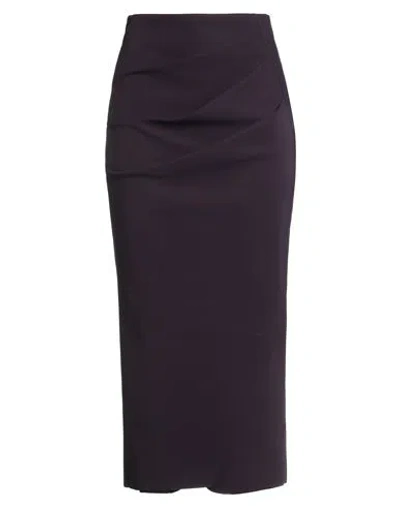 Chiara Boni La Petite Robe Woman Midi Skirt Plum Size M Polyamide, Elastane