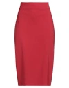 Chiara Boni La Petite Robe Woman Midi Skirt Red Size 8 Polyamide, Elastane