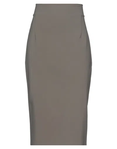 Chiara Boni La Petite Robe Midi Skirts In Sage Green