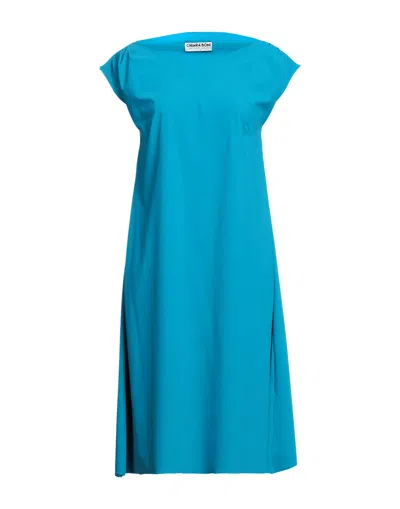 Chiara Boni La Petite Robe Short Dresses In Blue