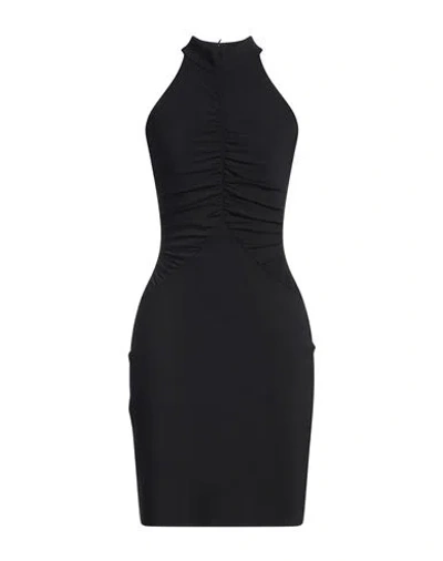 Chiara Boni La Petite Robe Woman Mini Dress Black Size 6 Polyamide, Elastane