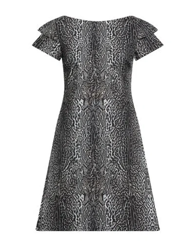 Chiara Boni La Petite Robe Woman Mini Dress Black Size 8 Polyamide, Elastane