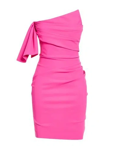 Chiara Boni La Petite Robe Woman Mini Dress Fuchsia Size 4 Polyamide, Elastane In Pink