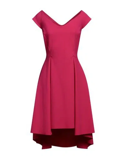 Chiara Boni La Petite Robe Woman Mini Dress Fuchsia Size 8 Polyamide, Elastane In Pink